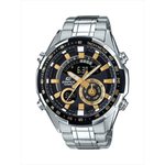 Casio Edifice Silver Metal Strap Men's Watch for ERA-600D-1A9V, ERA-600D-1AV, ERA-600RR-2AV 10535173