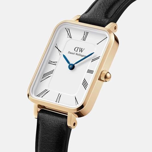 Daniel Wellington Quadro White Black Women's Watch DW00100692K