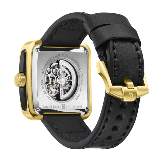 Alexandre Christie Maharaja Luxe Black Men's Automatic Watch 6577MALGPGN