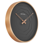 Titan Metallic Rose Gold Dial Wall Clock NSW0078MA01