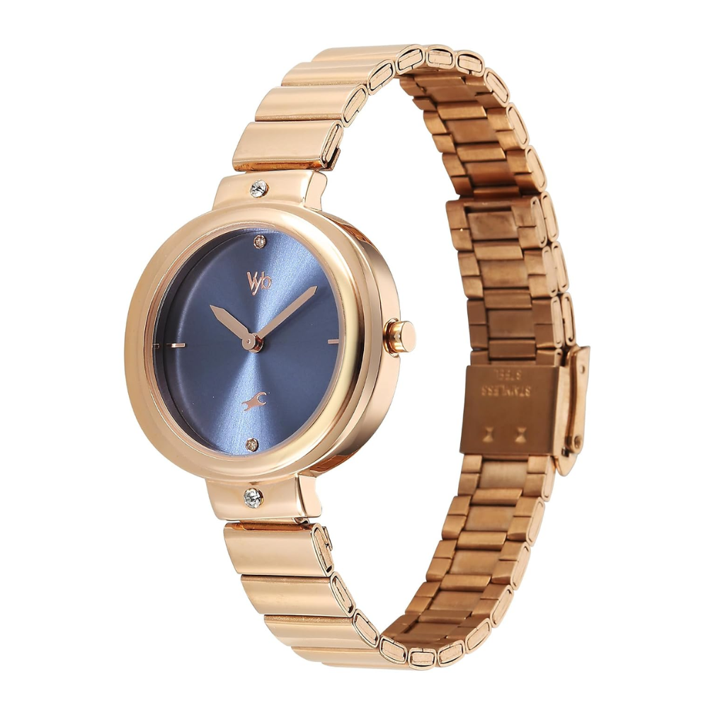 Fastrack Vyb Diva Purple Dial Women's Watch FV60075WM01