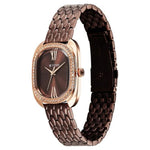 Titan Glamour Brown Women's Watch 95317KM01
