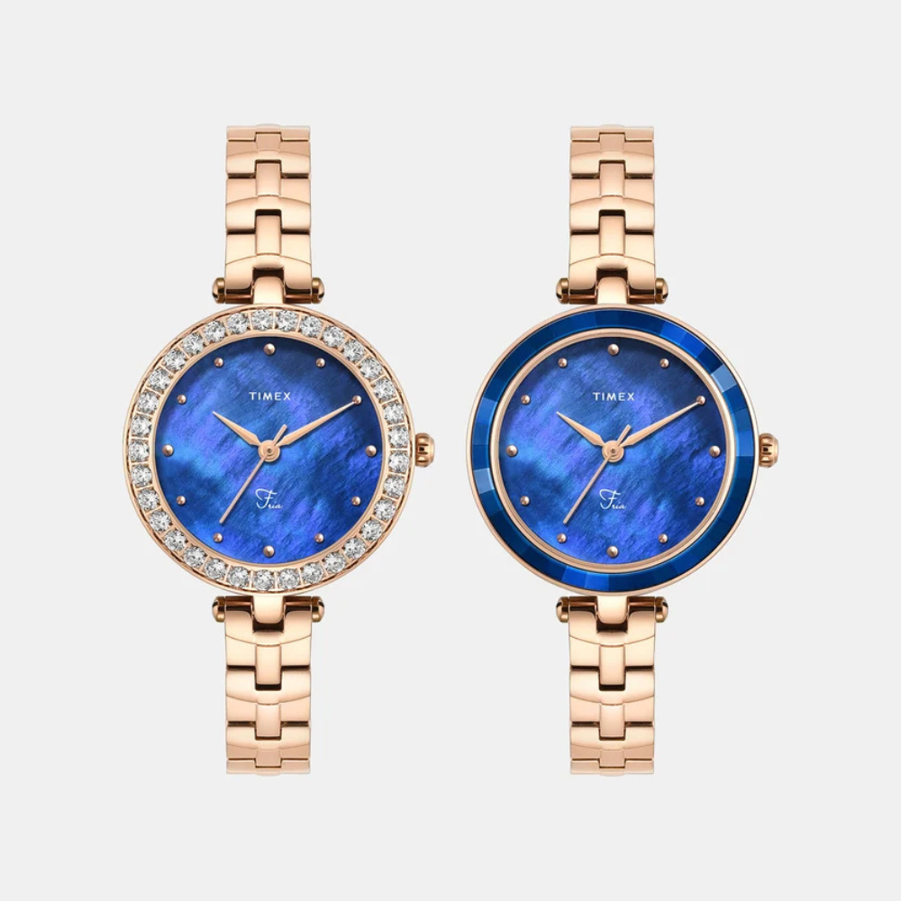 Timex Fria Mother Of Pearl Women's Watch TWEL29200