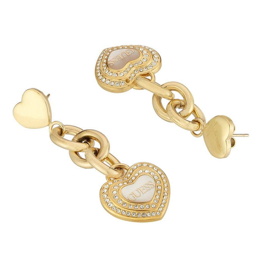 Guess Amami Gold-Plated Women's Earrings UBE04024YGWH