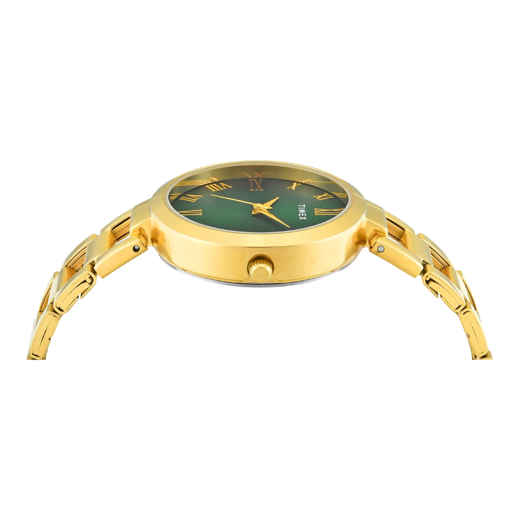 Timex Trendline Green Dial Women’s Watch TW000X273