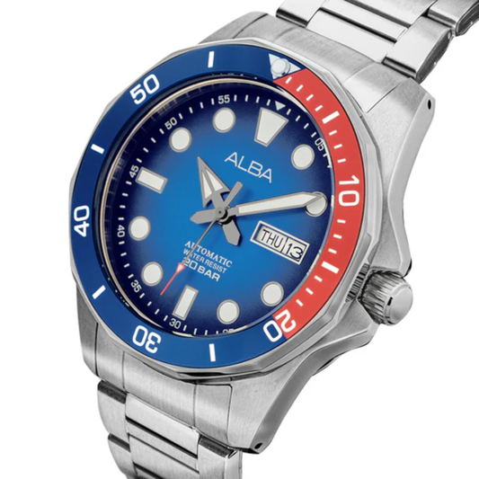 ALBA Automatic Blue Dial Men's Watch AL4541X1