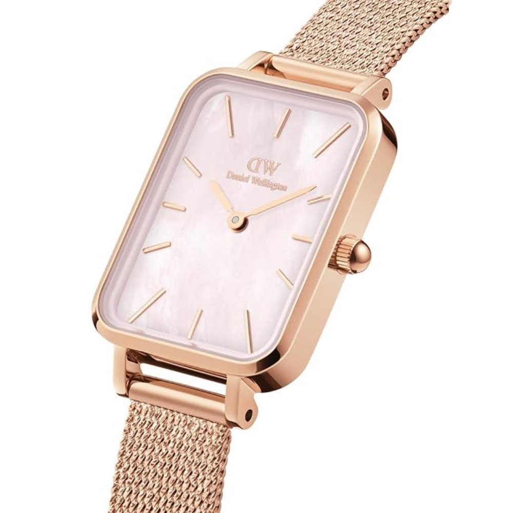 Daniel Wellington Quadro Rose Gold Women's Watch DW00100510K