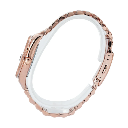 ALEXANDRE CHRISTIE Classic Rose Gold Women's Watch 5013LDBRGLN