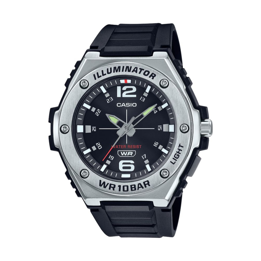 Casio Black Resin Strap Men's Watch for MWA-100H-1A, MWA-100H-1A2, MWA-100H-2A | 10611391