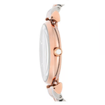 Emporio Armani Gianni T-Bar White Dial Analog Watch for Women AR1926