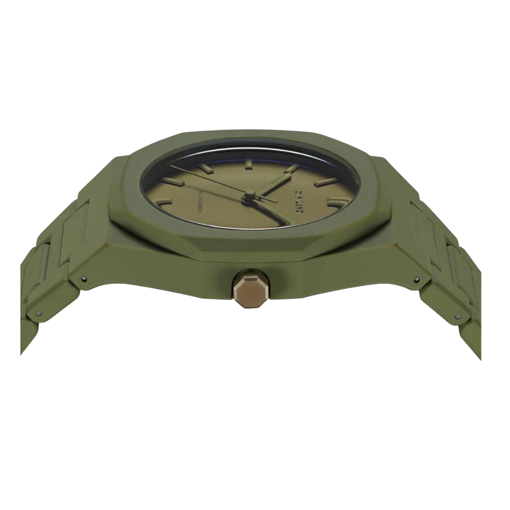 D1 Milano Polycarbon Green Dial Unisex Watch PCBJ22