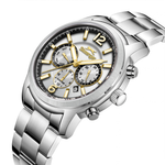 Slazenger Round Silver Dial Metal Strap Men's Watch SL.09.2541.2.06