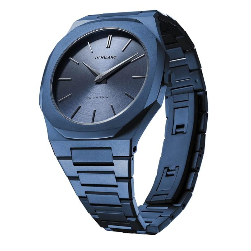 D1 Milano Ultra Thin Blue Dial Unisex Watch UTBJ21
