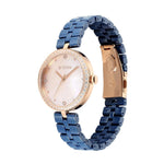 Titan Ceramics Blue Women's Watch 95215KC03