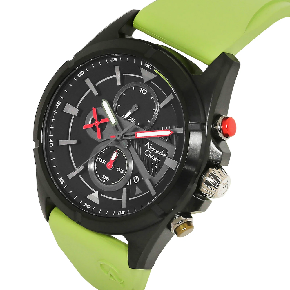 Alexandre Christie Black Men's Watch 6592MCREPBALE
