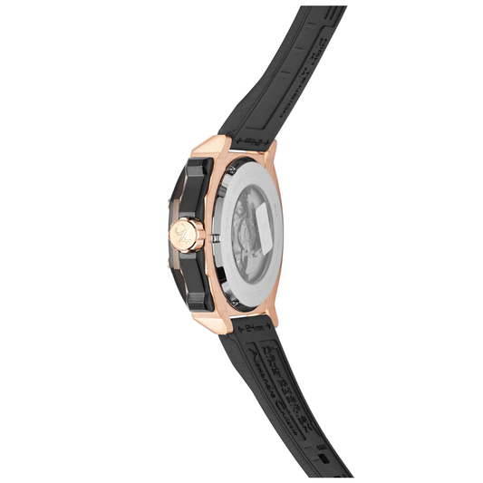 Alexandre Christie Classic Black Men's Automatic Watch 9601MARBRBA