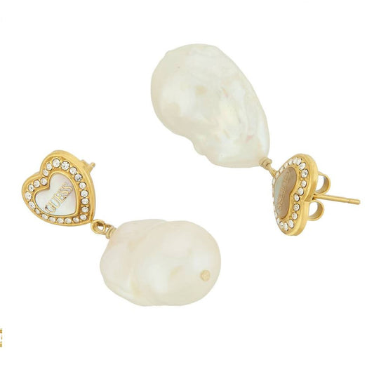 Guess Amami Gold-Plated Women's Earrings UBE04022YGWH