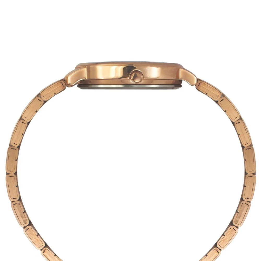 Timex Analog Rose Gold Women Watch TWEL19103