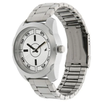 Fastrack Quartz Analog Silver Dial Watch for Men 3123SM02
