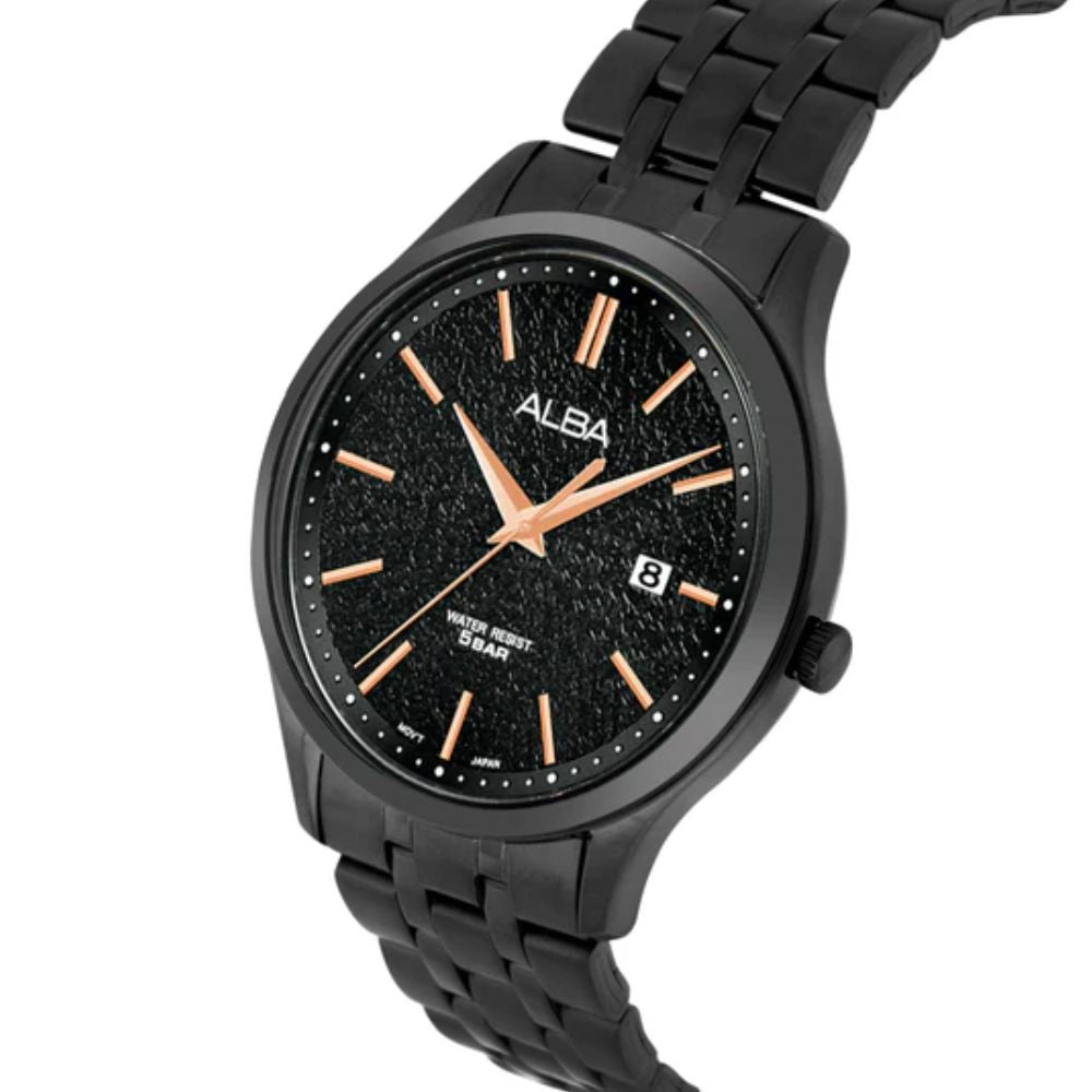 ALBA Black Men's Watch AS9R25X1