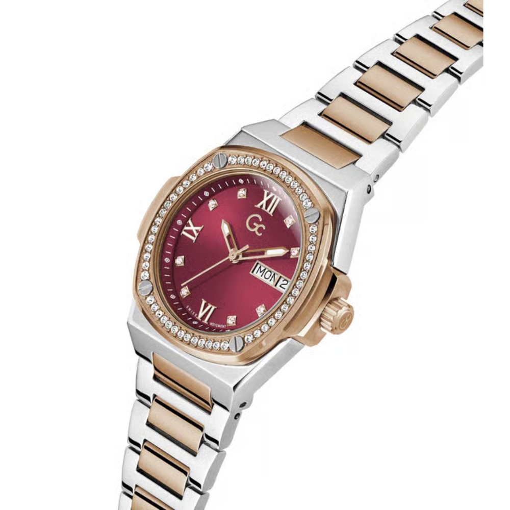 G.C. Coussin Red Women's Watch Y98009L3MF