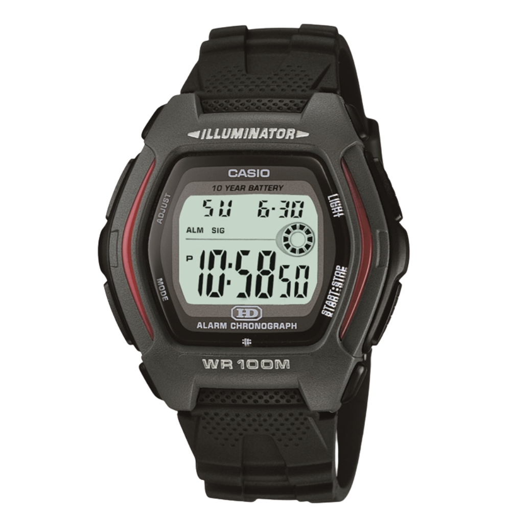 Casio Black Resin Strap Men's Watch HDD-600-1AV, HDD-600G-9AV | 10162532