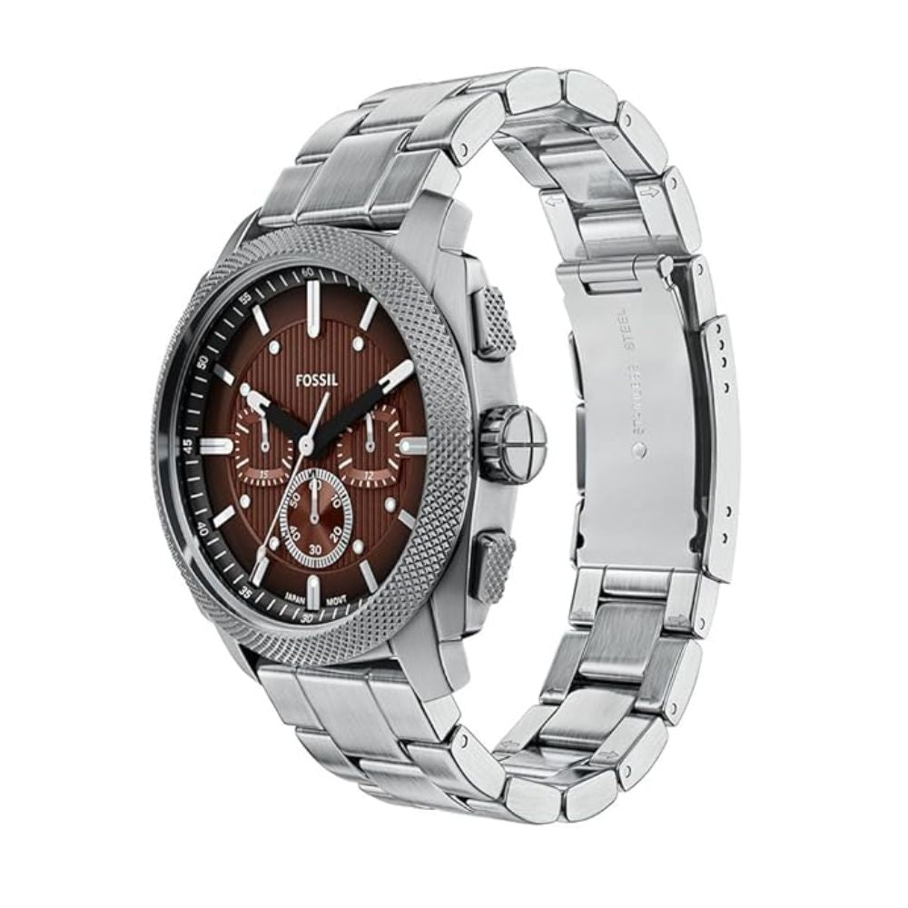 Fossil Machine Silver Men's Watch FS6144