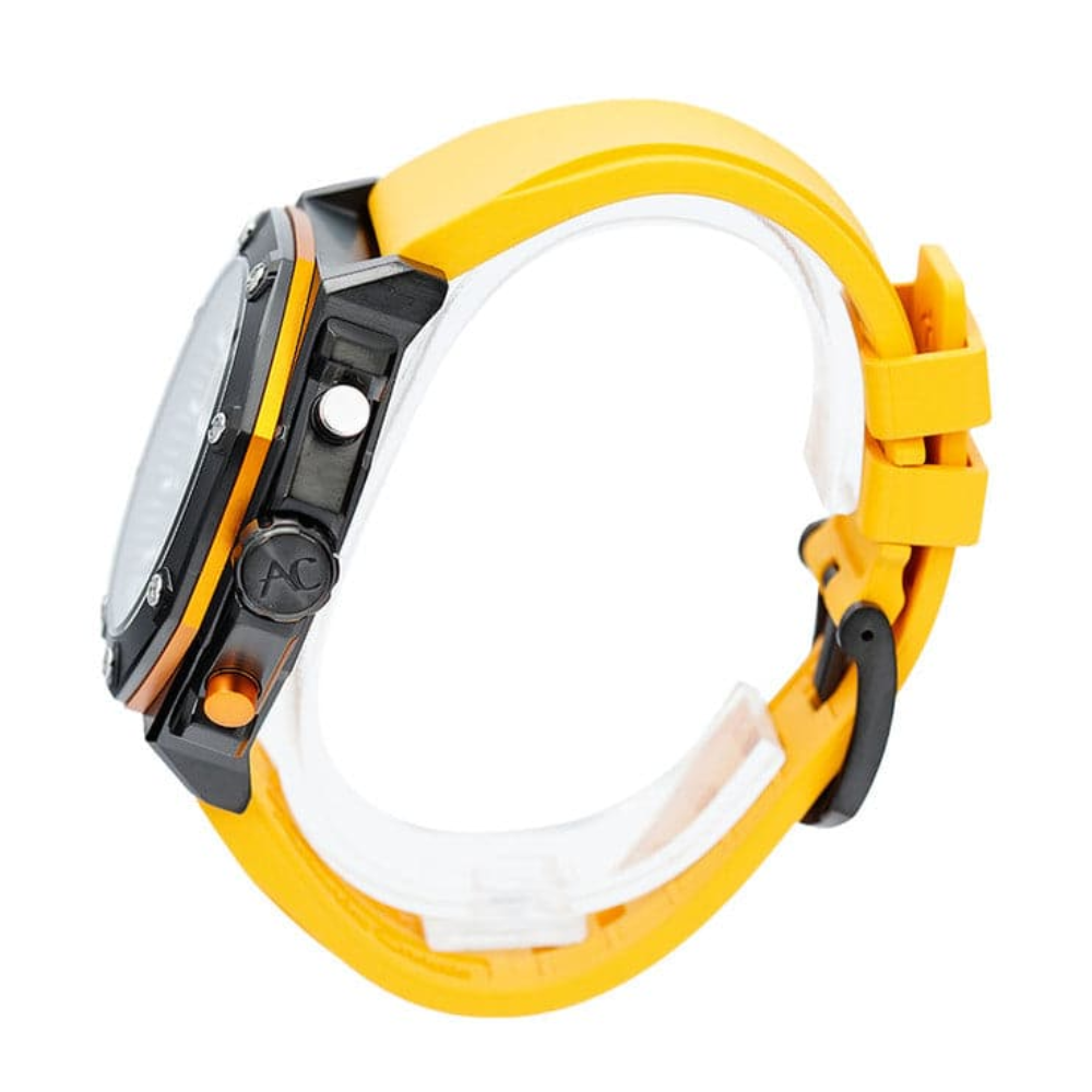 Alexandre Christie New Chronograph Yellow Men's Watch 9601MCRIPBAYL
