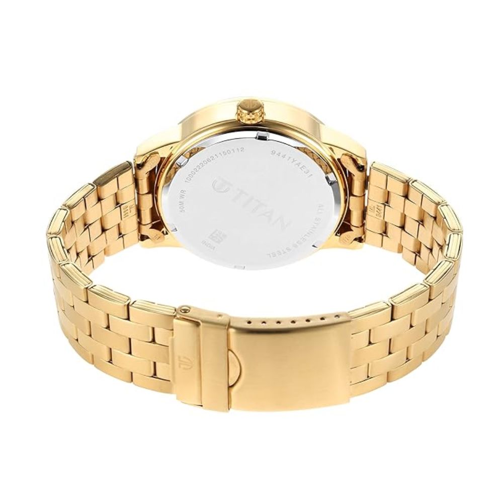 Titan Gold Men's Watch 9441YM01