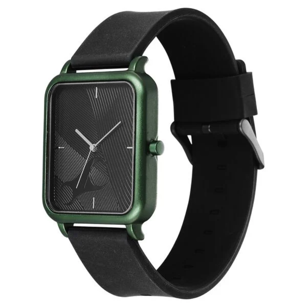 Fastrack Hype Neo Black Round Dial Unisex Watch 38115AP02