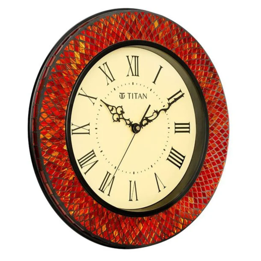 Titan Mosaic Moments Red Dial Watch Accessory Style W0109MA01
