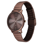 Fastrack Vyb Bliss Brown Dial Girls' Watch FV60021KM08W