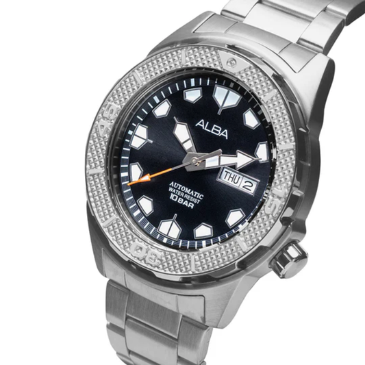 ALBA Black Dial Men's Watch AL4561X1