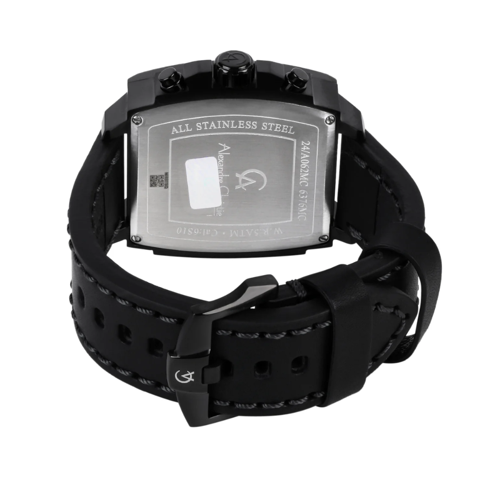 Alexandre Christie Black Men's Watch 6376MCLIPBAORBA