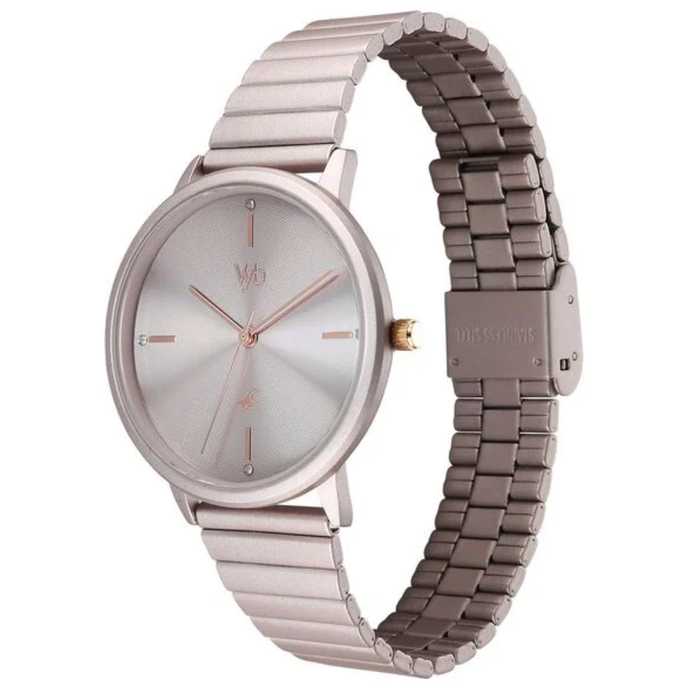 Fastrack Vyb Bliss Sand Dial Girls' Watch FV60021KM07W