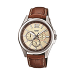 Casio Brown Leather Strap Men's Watch MTP-1355L-9AV, MTP-1355L-9AV(5420) | 10434033
