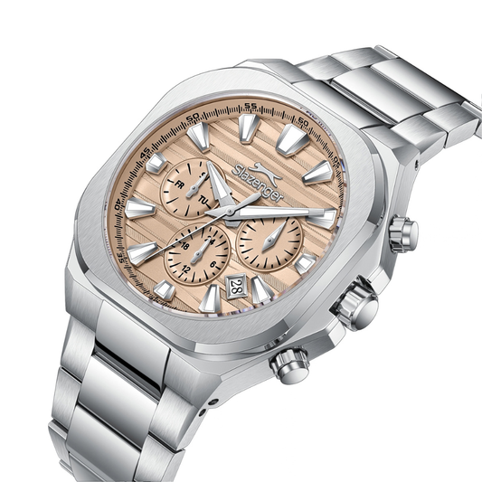 Slazenger Rose Gold Round Dial Men's Watch SL.09.2634.2.370