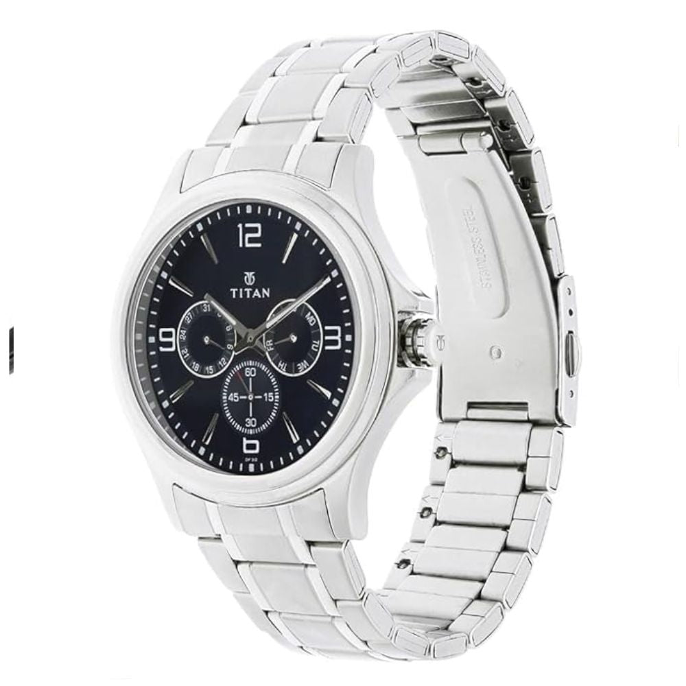 Titan Blue Men's Watch 1698SM02
