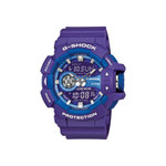 Casio purple Resin Strap Men's Watch GA-400A-6A | 10491478