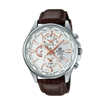 Casio Brown Leather Strap Men's Watch Edifice EFR-304L-7AV | 10518234