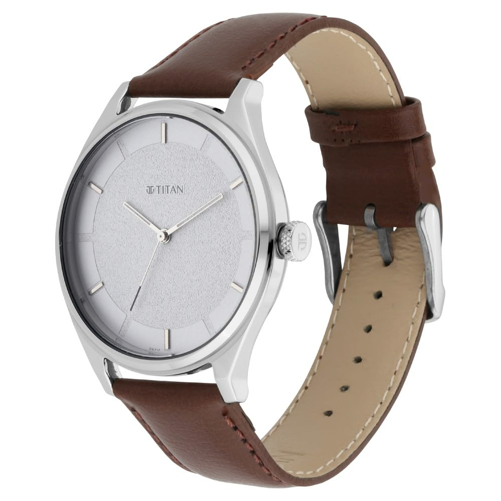 Titan Classic Brown Men's Watch NS1802SL13