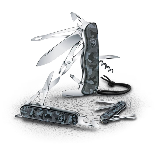 Victorinox Skipper Grey Camouflage Highlight Knife 0.8593.W942