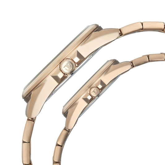 Titan Modern Bandhan Pair Rose Gold Couples Watch 9401594215WM01