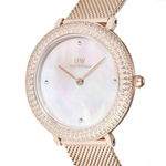 Daniel Wellington Crystal Bezel Silver Women's Watch DW00100823K
