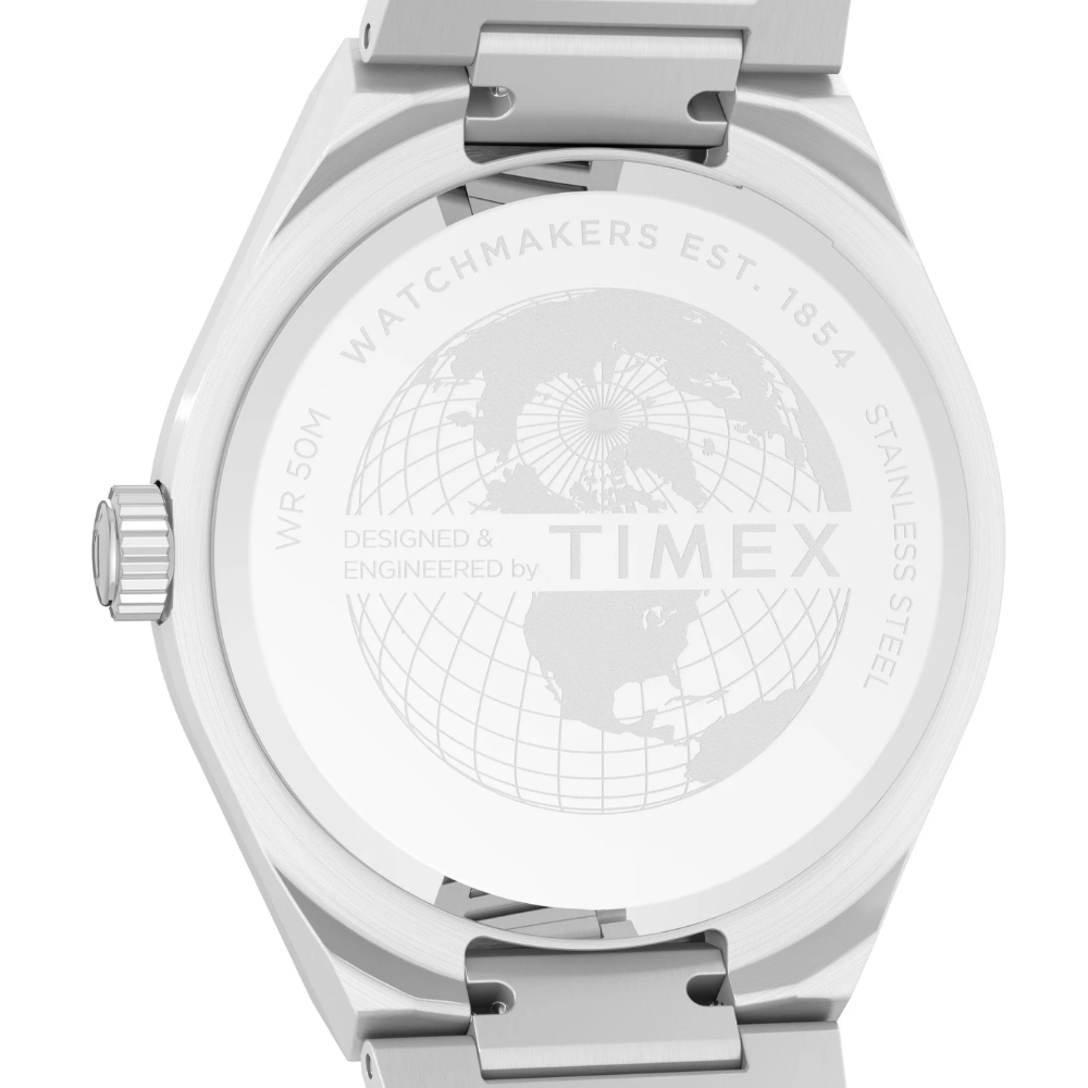 Timex Q Continental Silver Men Watch TW2Y25000IK