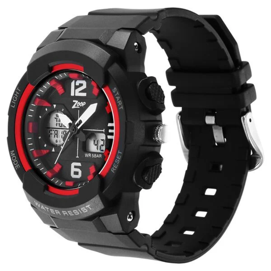 Zoop Black Dial Digital Watch for Boys Kids NR26026PP03W