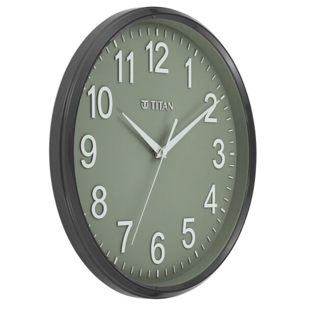 Titan Classic Colours Grey Dial Wall Clock W001PA06A