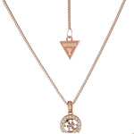 GUESS 4G Crush Gold-Plated Women's Necklace UBN04162RG