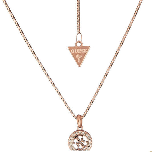 GUESS 4G Crush Gold-Plated Women's Necklace UBN04162RG