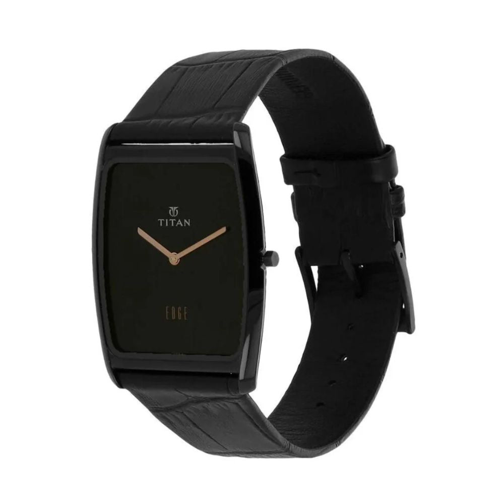 Titan Black Men's Watch 1596NL01